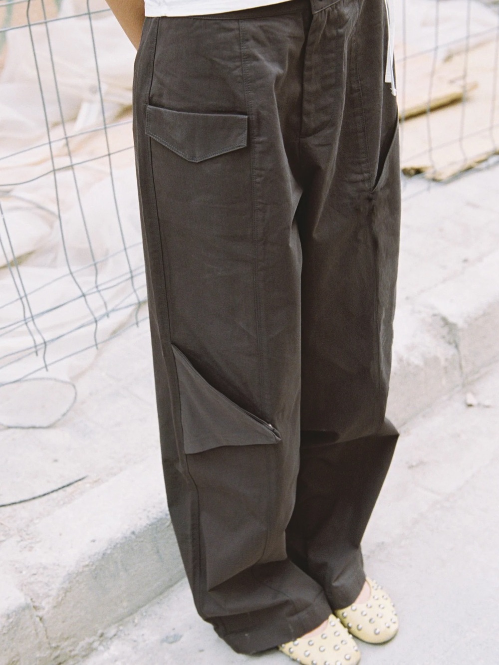 Deiji Studios Pocket Pant in Wood